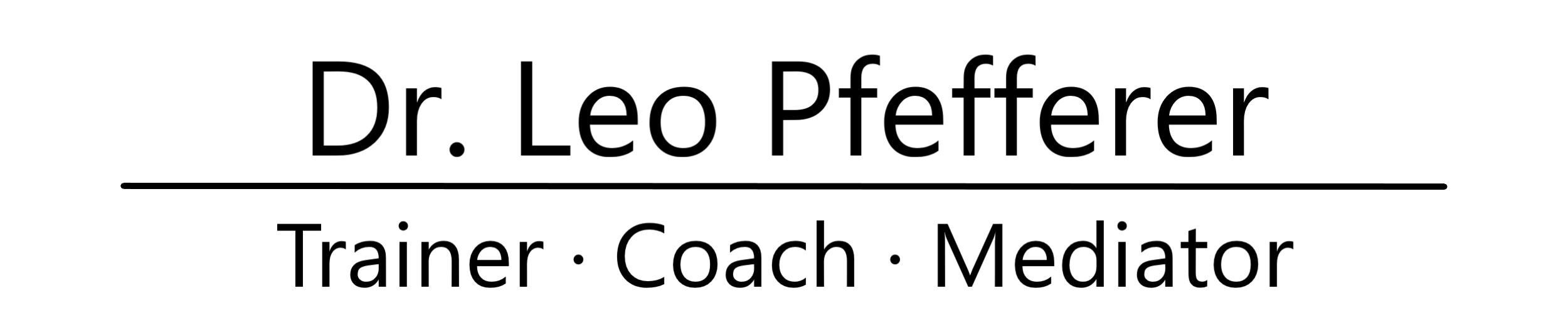 Logo Leo Pfefferer